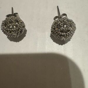 Elegant Silver Stud Earrings